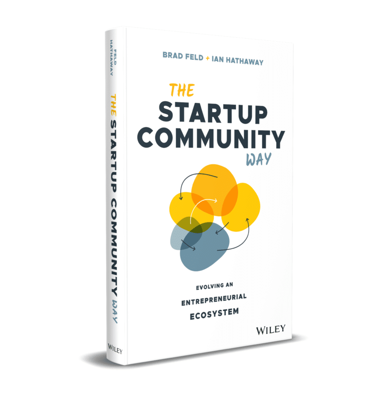 The Startup Community Way book
