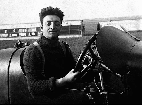 Enzo Ferrari, young in the 1950s