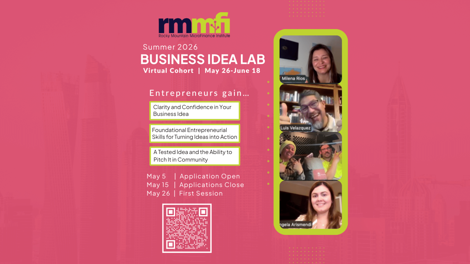 RMMFI Business Idea Lab - Startup Colorado